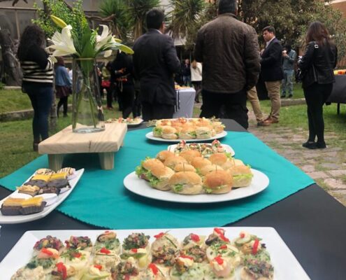 Jardines para eventos en Santiago